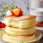 Fluffy Japanese Soufflé Pancakes