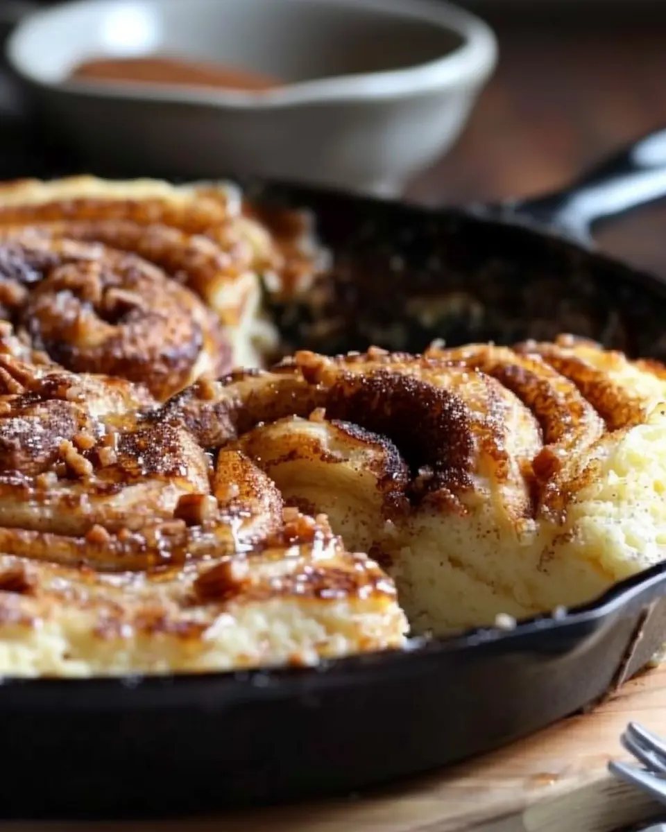 Cinnamon Roll Pancake Skillet: An Easy Indulgent Treat for All