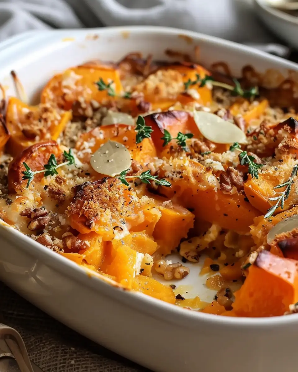 Cozy Roasted Winter Squash Casserole: A Heartwarming Delight