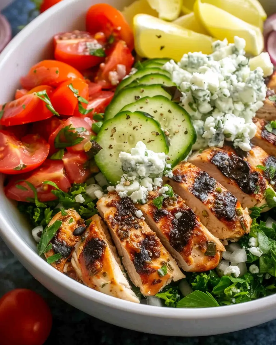 Greek Chicken Bowls: Easy, Flavorful Meals You’ll Love