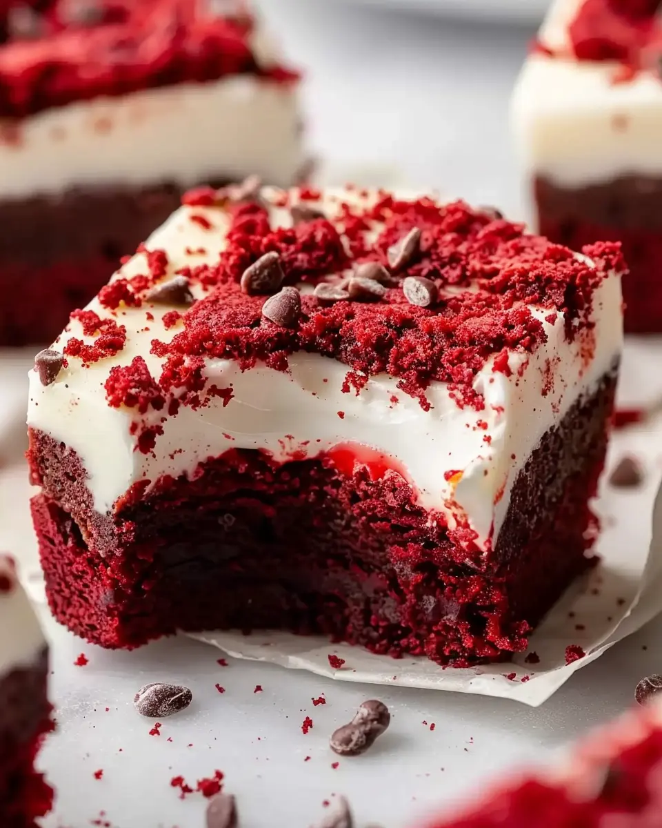 Homemade Red Velvet Brownie Bites: The Best Indulgent Treats