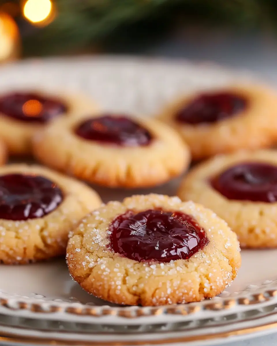 Best Christmas Thumbprint Cookies Recipe: A Festive Delight for All