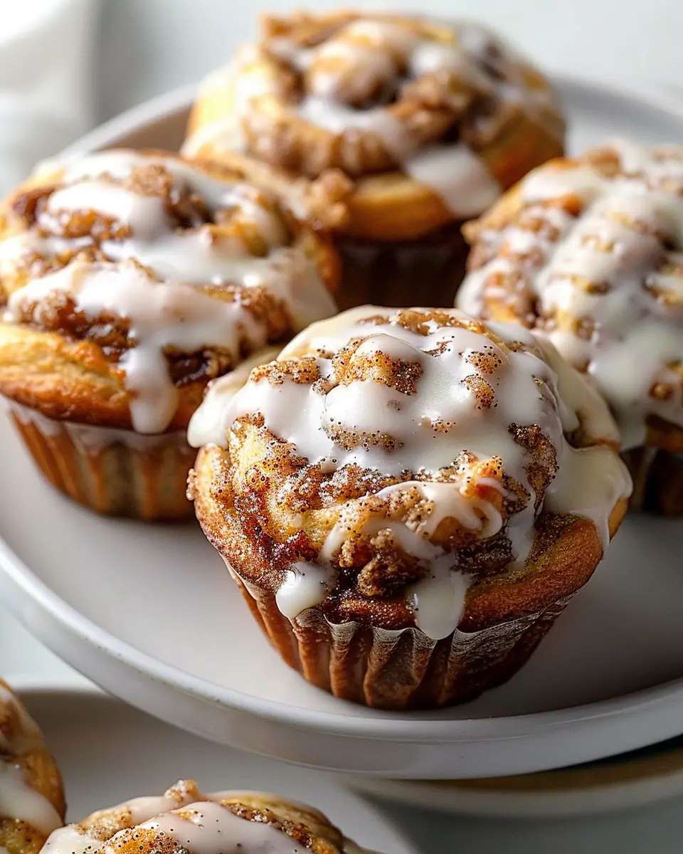 Cinnamon Roll Muffins: Irresistibly Soft &amp; Gooey Indulgence