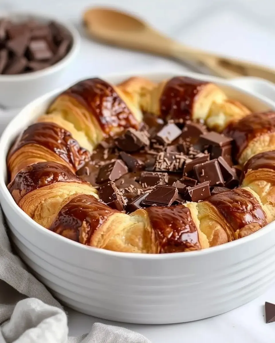 Chocolate Croissant Breakfast Bake: Easy Indulgence for Your Mornings