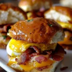Crack Breakfast Sliders Bacon Egg & Cheese