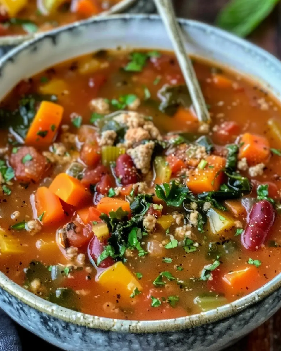 High-Protein Weight Loss Soup: Delicious Turkey Bacon Delight