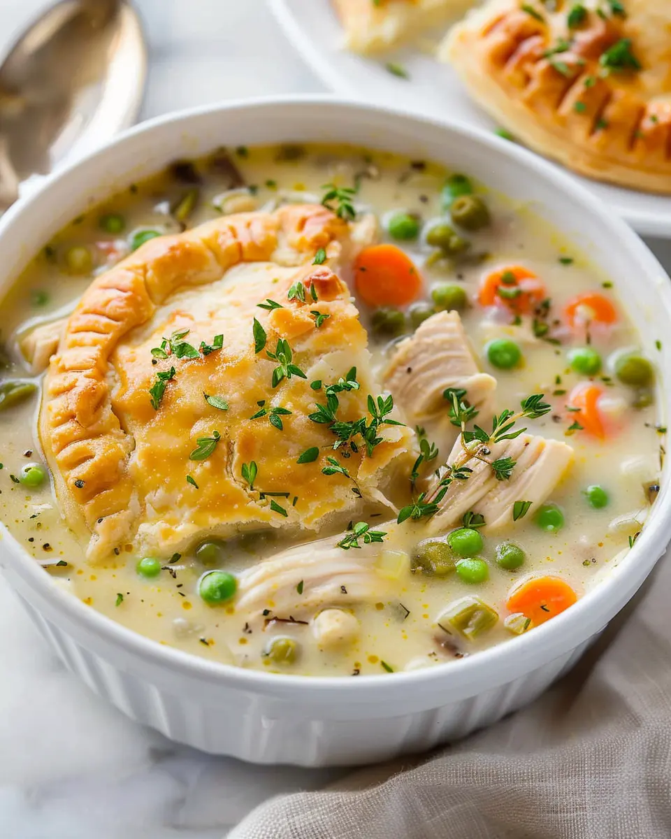 Chicken Pot Pie Soup: Easy Comfort Food Recipe (VIDEO)