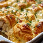 Cheesy Chicken Crescent Bake
