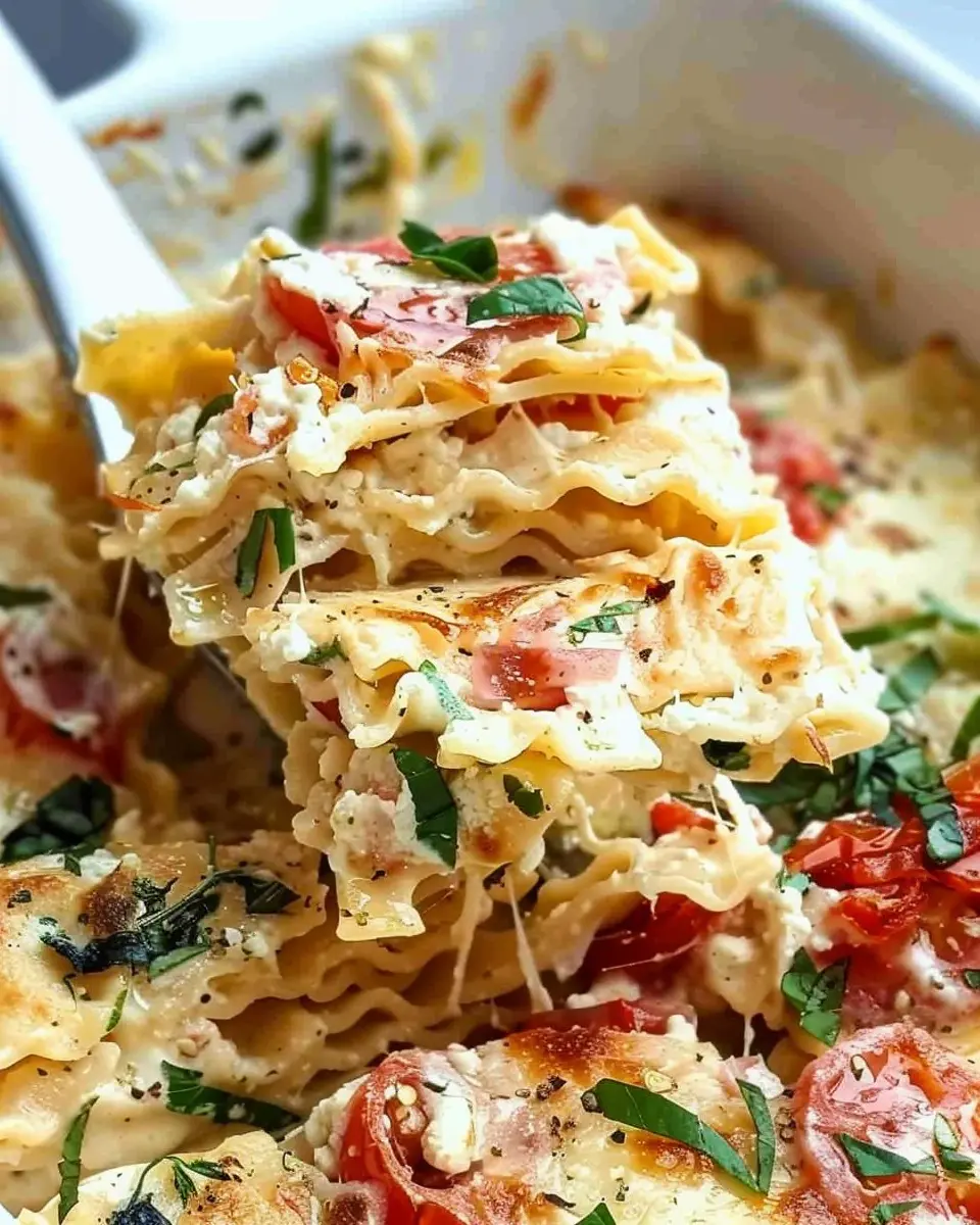 Baked Feta Pasta: Easy Recipe with Turkey Bacon and Chicken Ham