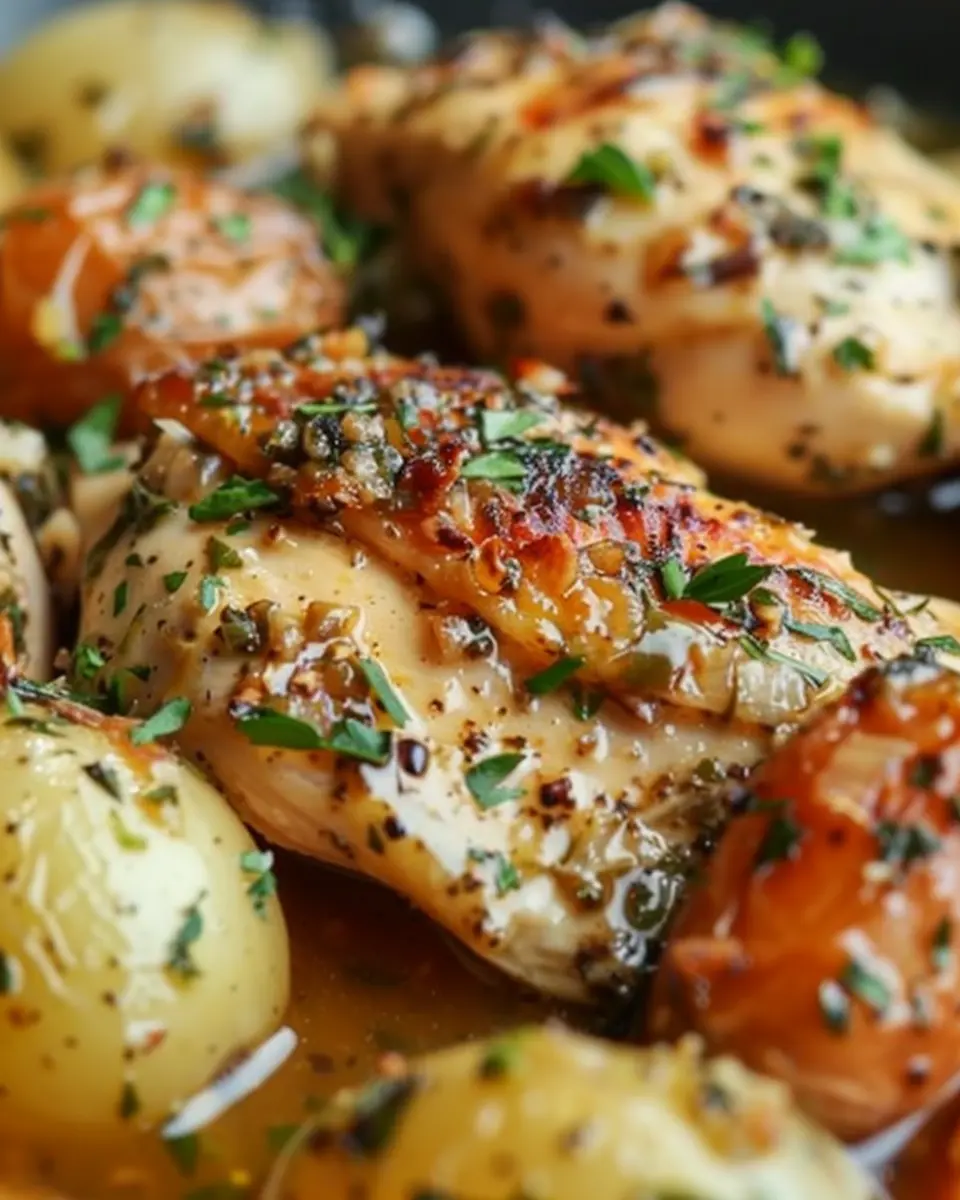 Garlic Butter Chicken: 6-Hour Crockpot Recipe for Juicy Bliss
