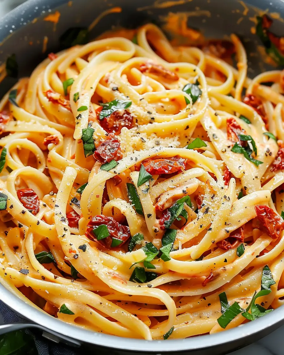 Vegan Creamy Sun Dried Tomato Pasta Recipe Your Family Will Love