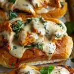 Spicy Buffalo Chicken Sliders