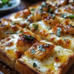 Hot Honey Garlic Bread Pizza Recipe