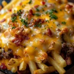 Cheeseburger French Fry Casserole