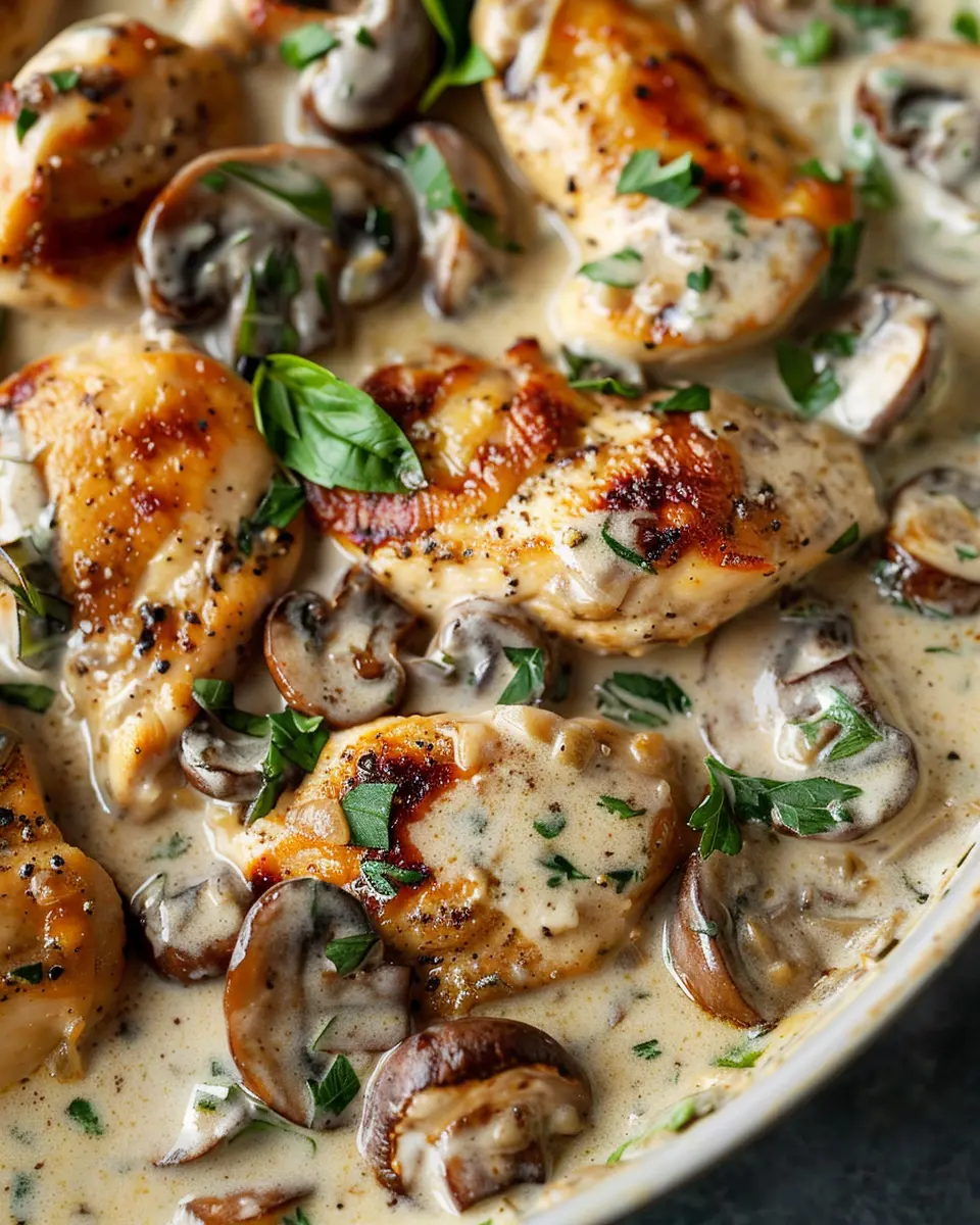 Creamy Mushroom Chicken Recipe: Indulgent and Easy Family Delight
