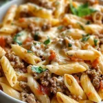 Creamy Rotel Pasta with Ground Beef for Cozy Weeknight Dinners