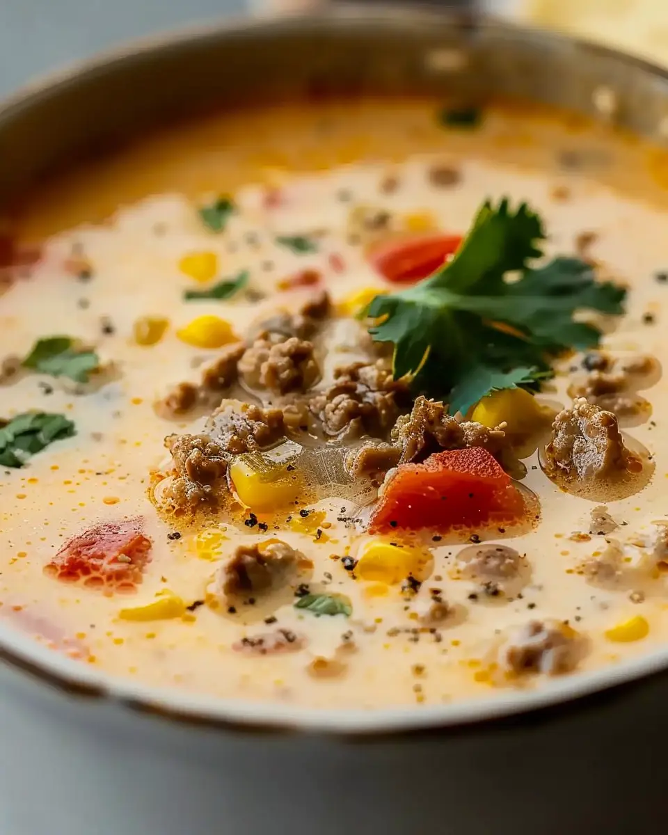 Creamy Cowboy Soup Recipe: Indulgent Comfort with Turkey Bacon and Chicken Ham