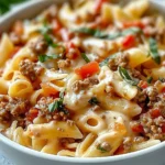 Creamy Rotel Pasta with Ground Beef for Cozy Weeknight Dinners
