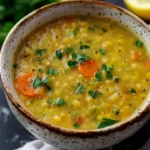 Zesty Nourishment in a Bowl: Lemon Lentil Soup