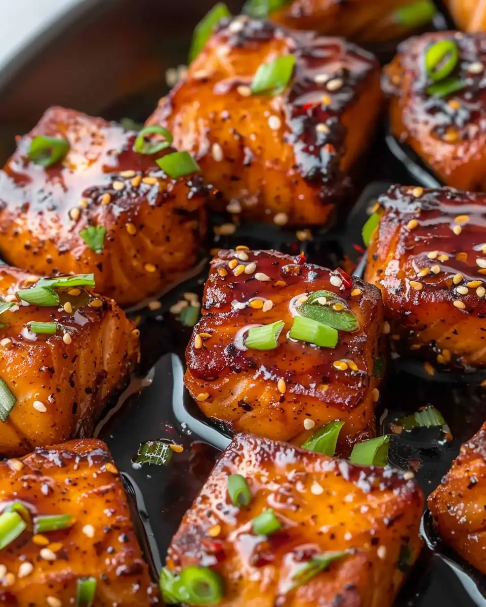 Honey Garlic Salmon Bites: Easy, Flavorful Treats for Everyone