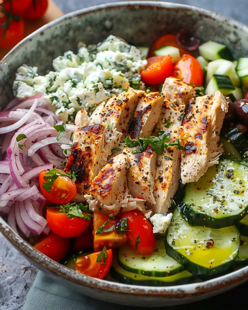 Greek Chicken Bowls: Easy, Healthy Meal for Busy Weeknights