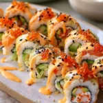 Kani Sushi (Spicy Crab Roll)