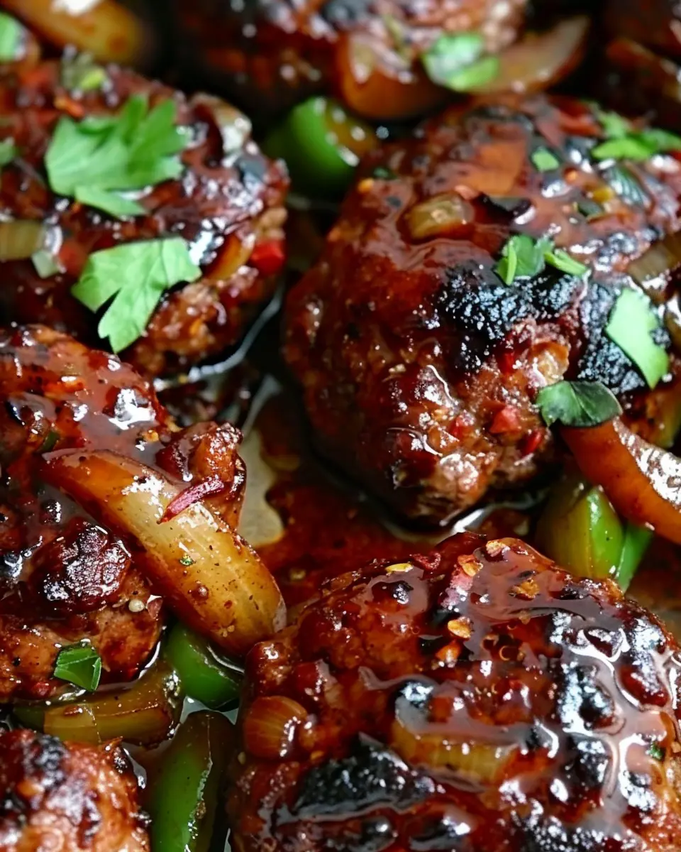 Easy Salisbury Steak with Turkey Bacon: A Comforting Delight