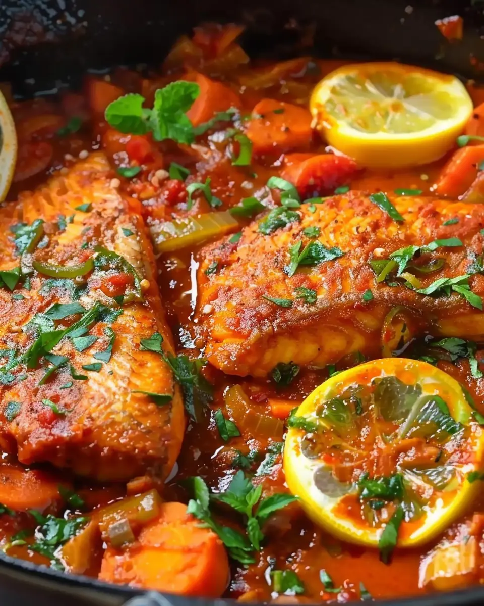 Classic Spicy Moroccan Fish: A Simple Way to Enjoy Rich Flavors