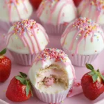 Strawberry Shortcake Easter Egg Bombs – A Decadent Spring Treat!