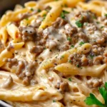Creamy Beef Pasta