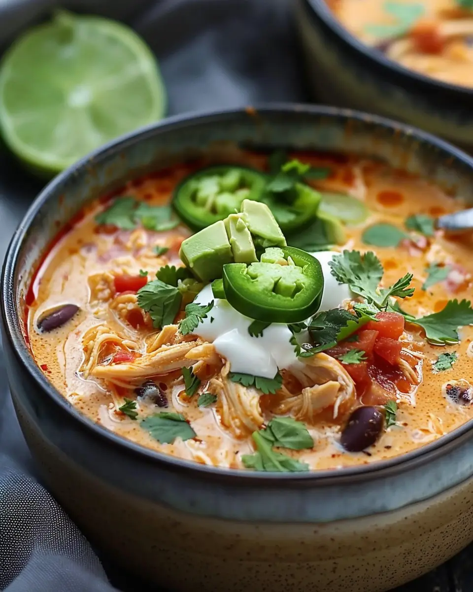 Creamy Chicken Enchilada Soup: Easy One-Pot Comfort Food Recipe