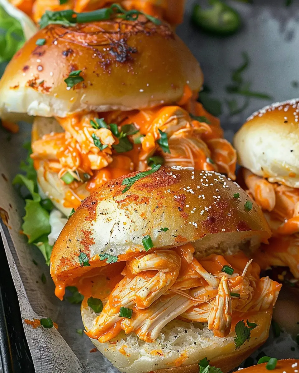 Spicy Buffalo Chicken Sliders: Easy Recipe for Flavor Lovers