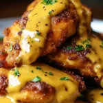Pretzel Chicken with Mustard-Cheddar Sauce: An Amazing Ultimate Recipe