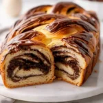 Spectacular Nutella Swirl Easter Bread