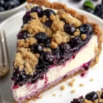 Blueberry Crumble Cheesecake