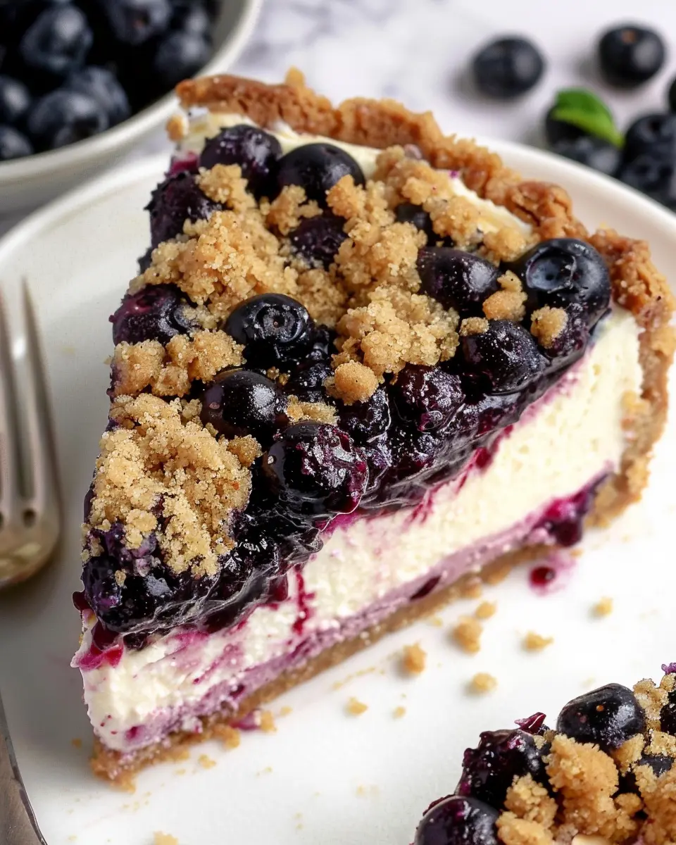 Blueberry Crumble Cheesecake: Your New Favorite Indulgent Dessert
