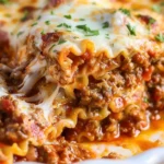 Easy Lasagna Recipe (No Boil Noodles)