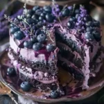 Blueberry Chocolate Lavender Dream Cake