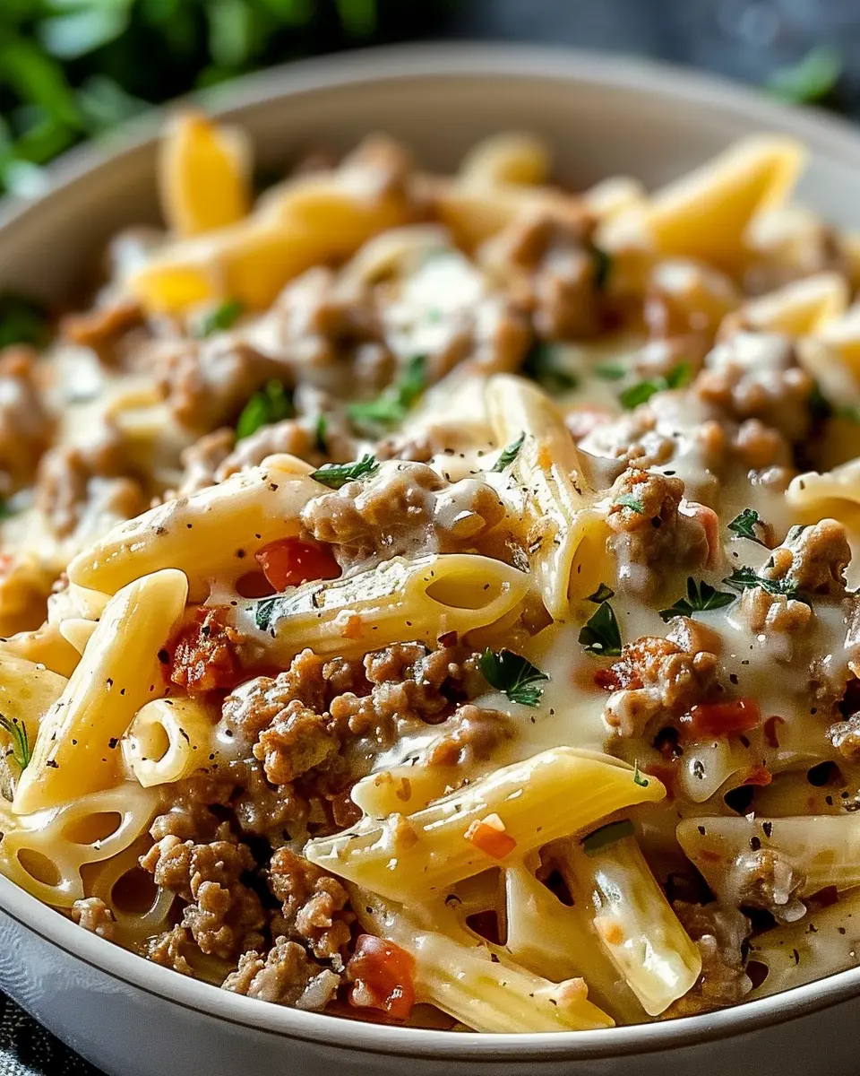 Creamy Rotel Pasta: Indulgent Beef Recipe for Cozy Dinners