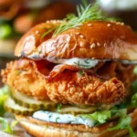 Crispy Dill Chicken Sandwich Recipe