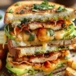 Chicken Avocado Melt Sandwich