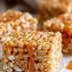 Salted Caramel Rice Krispie Treats: A Sweet & Salty Indulgence