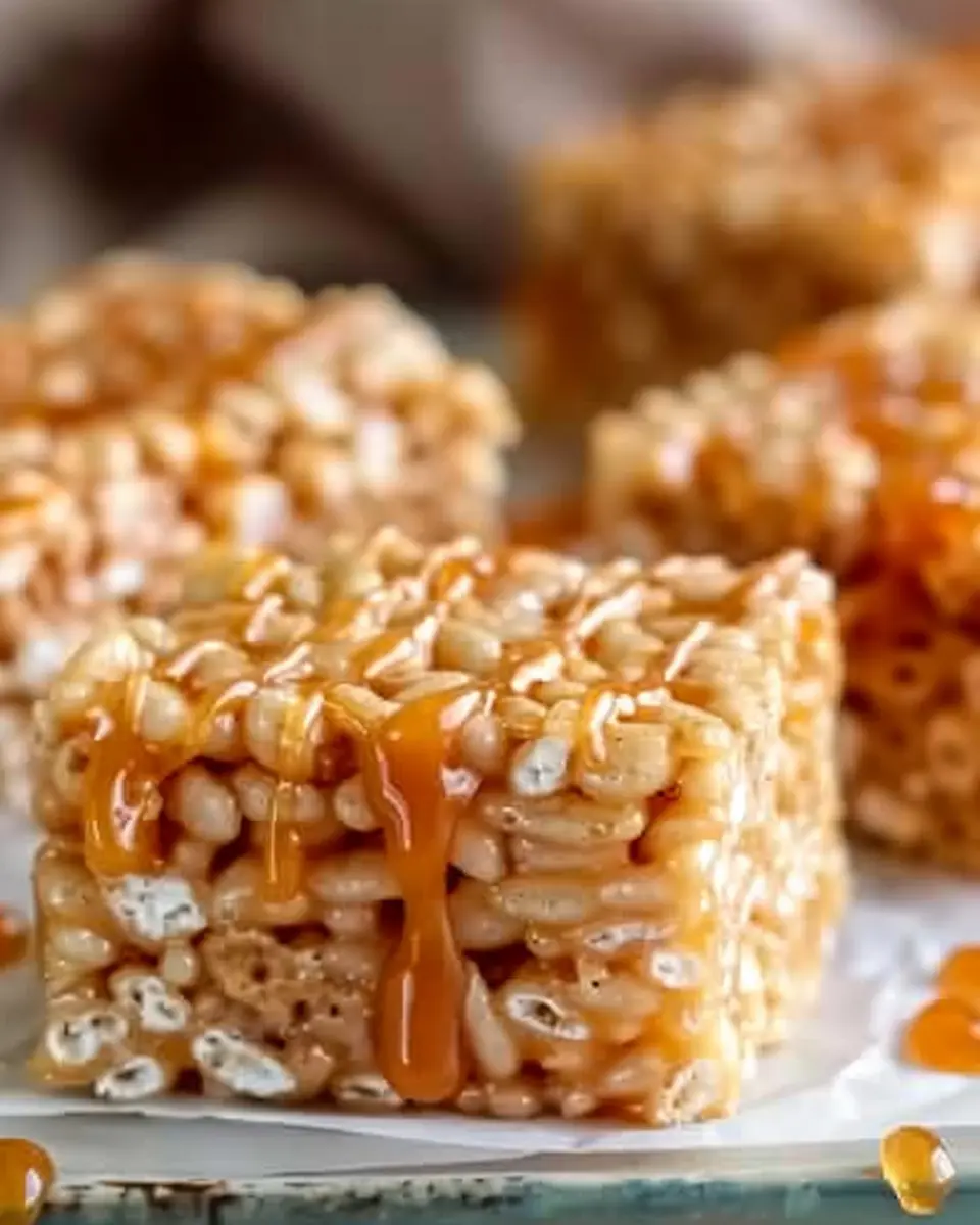 Salted Caramel Rice Krispie Treats: An Indulgent Homemade Delight