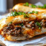 Irresistible Korean-Inspired Kimchi Bulgogi Cheesesteak