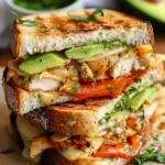 Chicken Avocado Melt Sandwich
