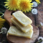 Dandelion Lotion Bars: Homemade Skin Soothing Recipe