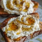 Whipped Ricotta Honey Toast Recipe