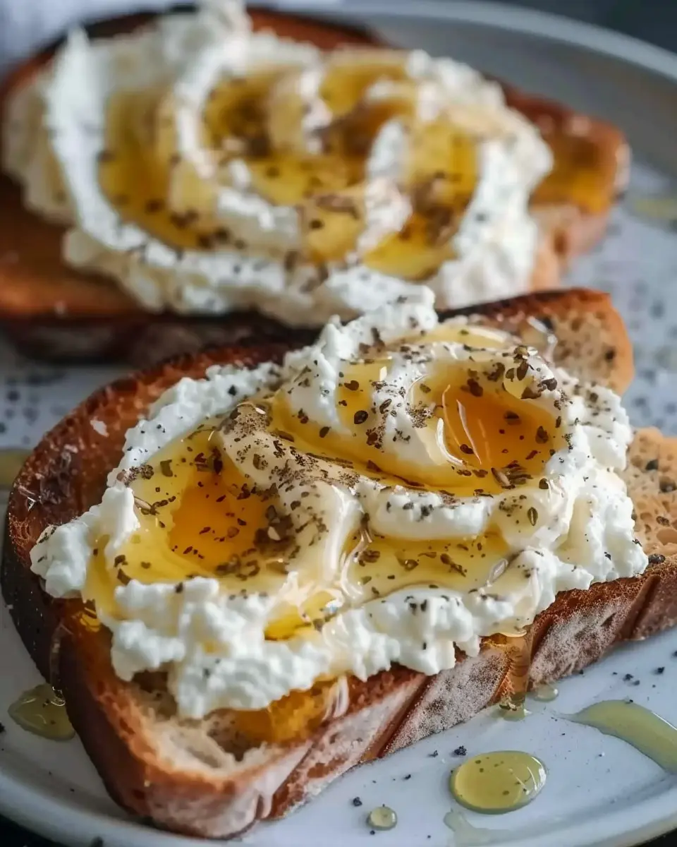 Whipped Ricotta Honey Toast: The Best Easy Recipe for Home Cooks