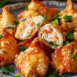 Crispy Crab Rangoon Bombs with Creamy Filling: A Must-Try!