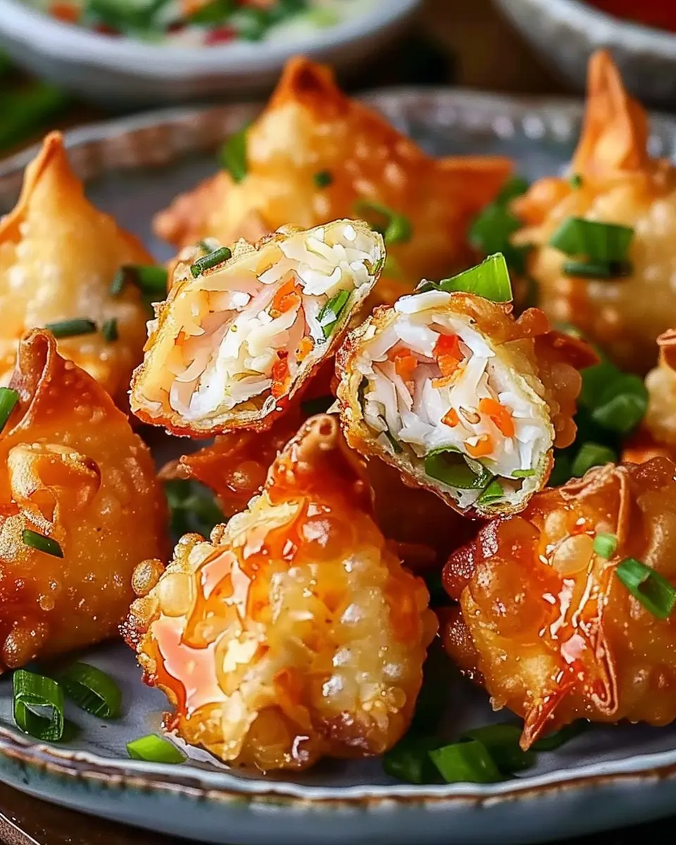 Crispy Crab Rangoon Bombs: Indulgent Treat with Creamy Filling